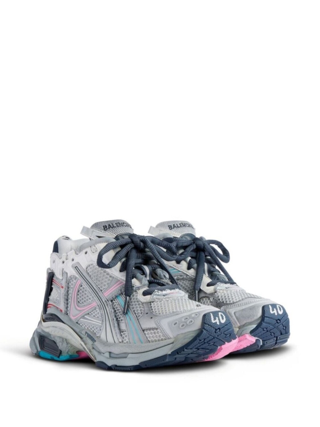 

Кроссовки Balenciaga Runner, серый