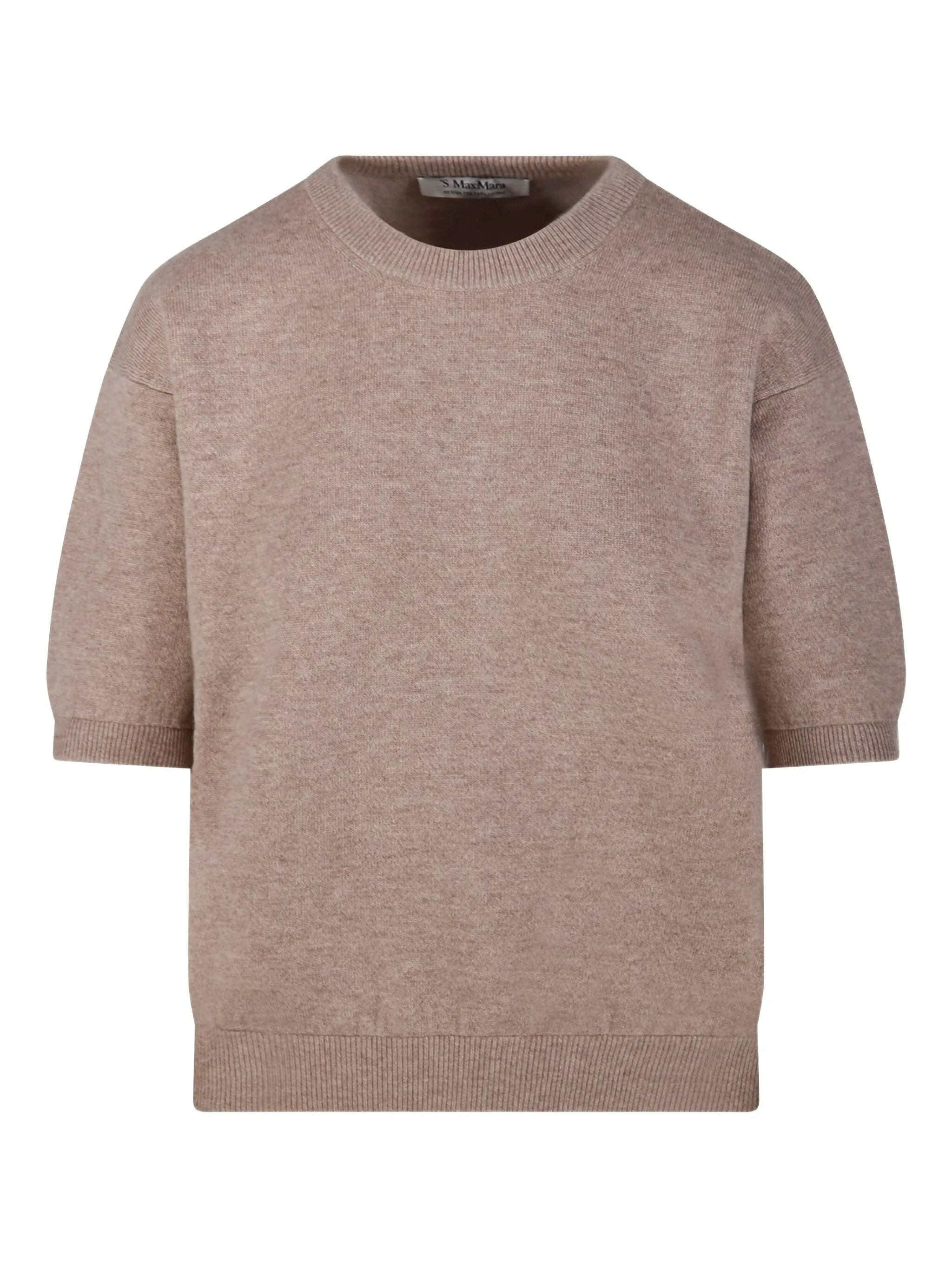 

Футболка с короткими рукавами 'S Max Mara, бежевый