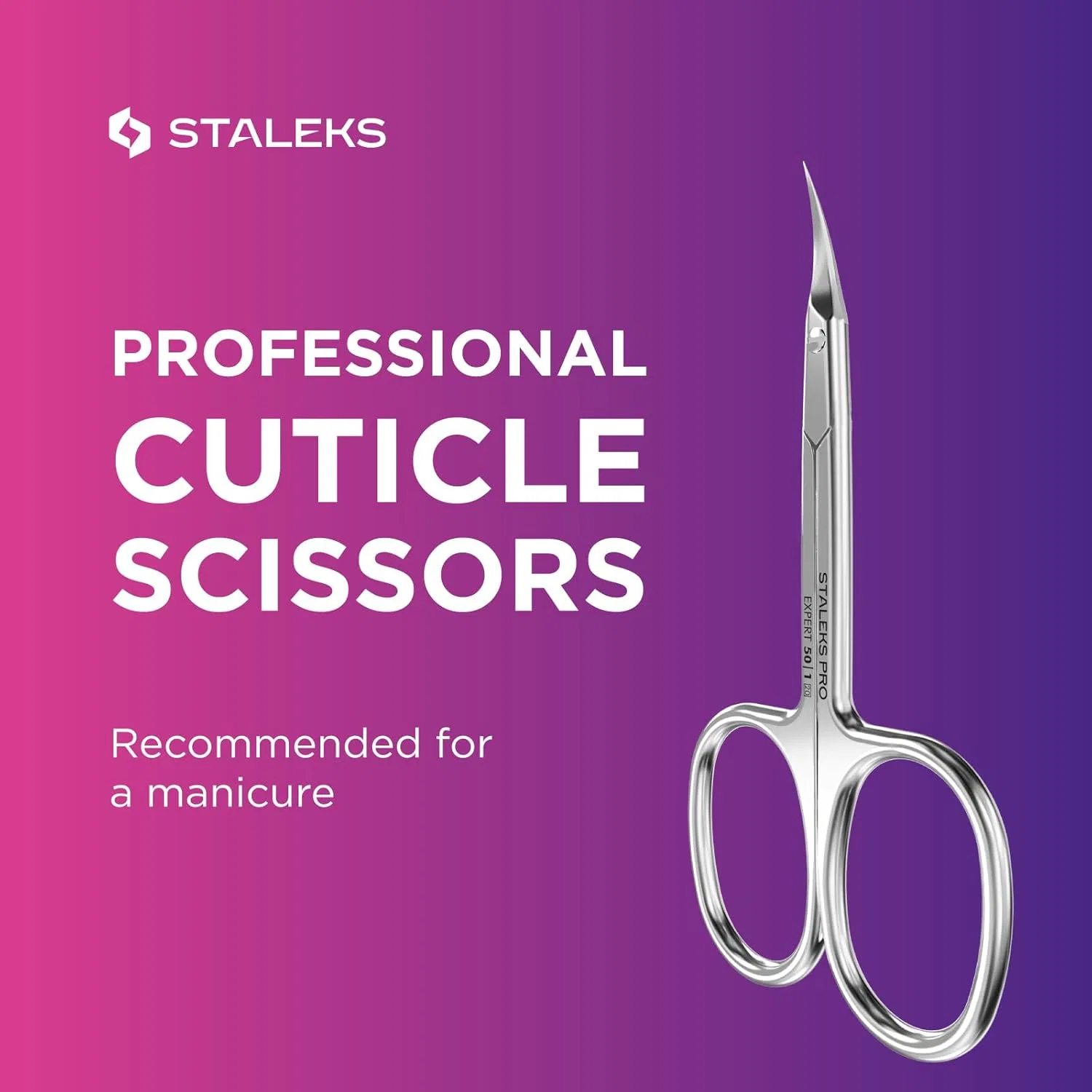 Профессиональные ножницы для кутикулы Staleks Expert 50 Type 1 SE-50/1 Staleks — фото 4