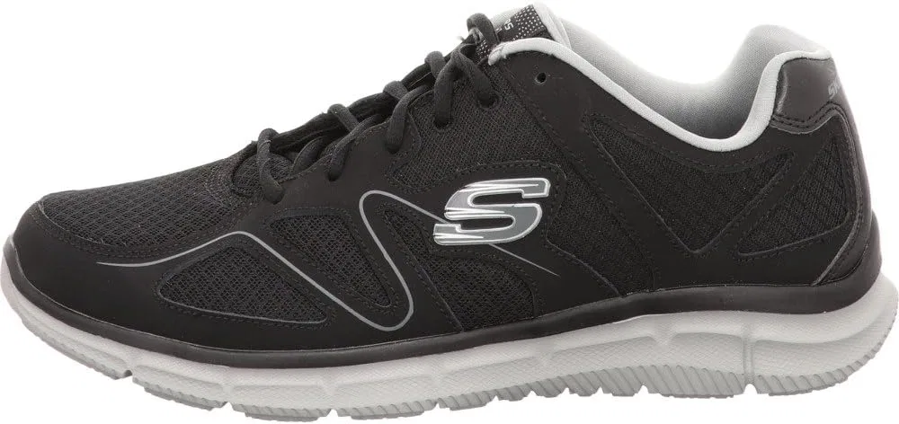 Мужские кроссовки Skechers Satisfaction 58350-bbk, Black — фото 2