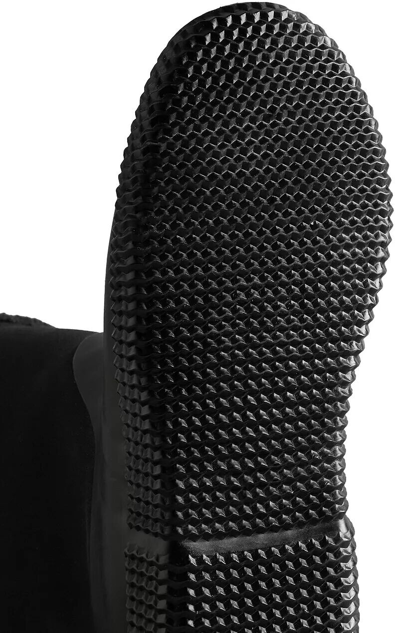 Hunter Boots Женские водонепроницаемые ботинки из веганской овчины с закругленным верхом и логотипом — фото 3