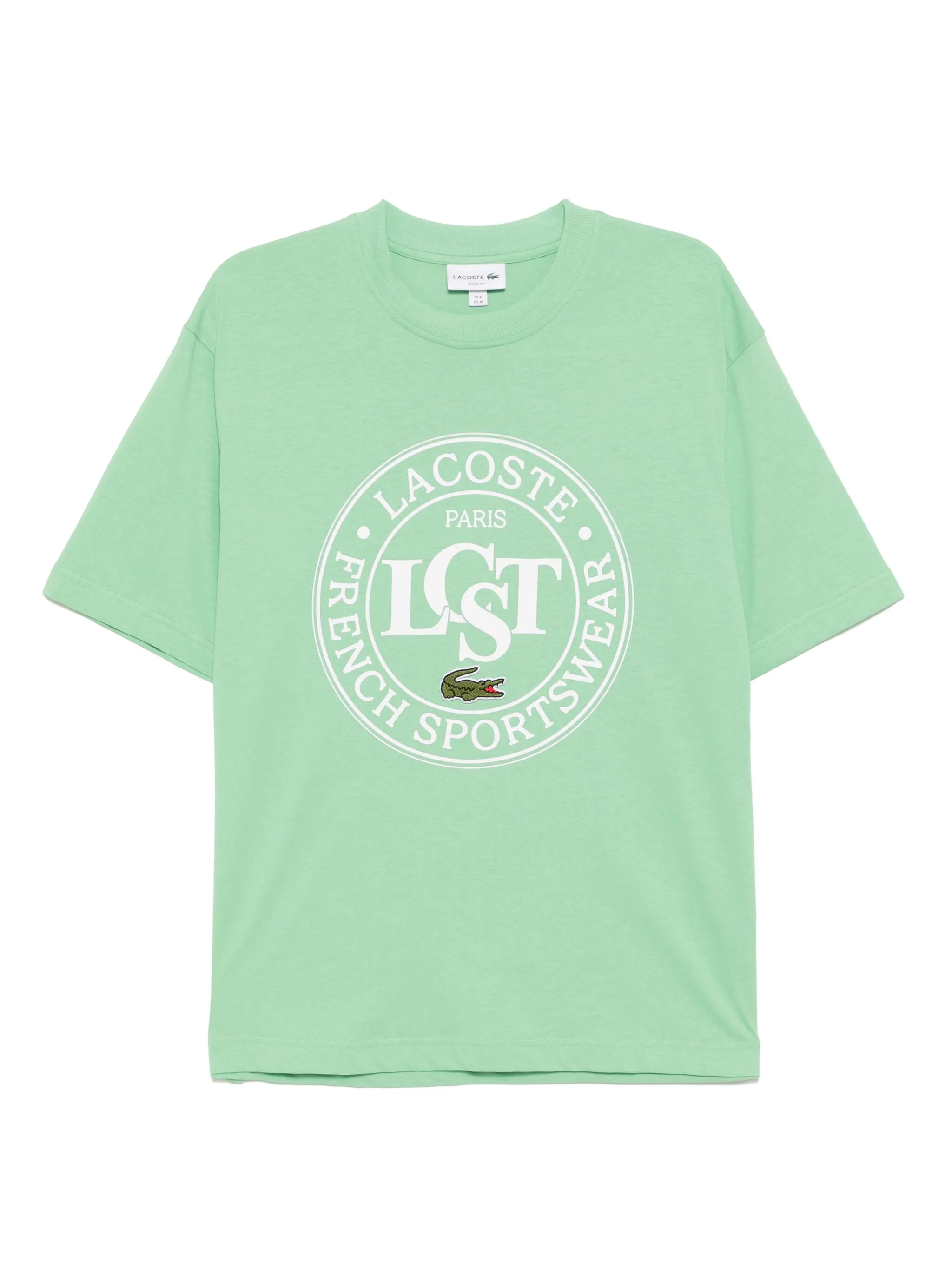 

Футболка с принтом Lacoste, зеленый