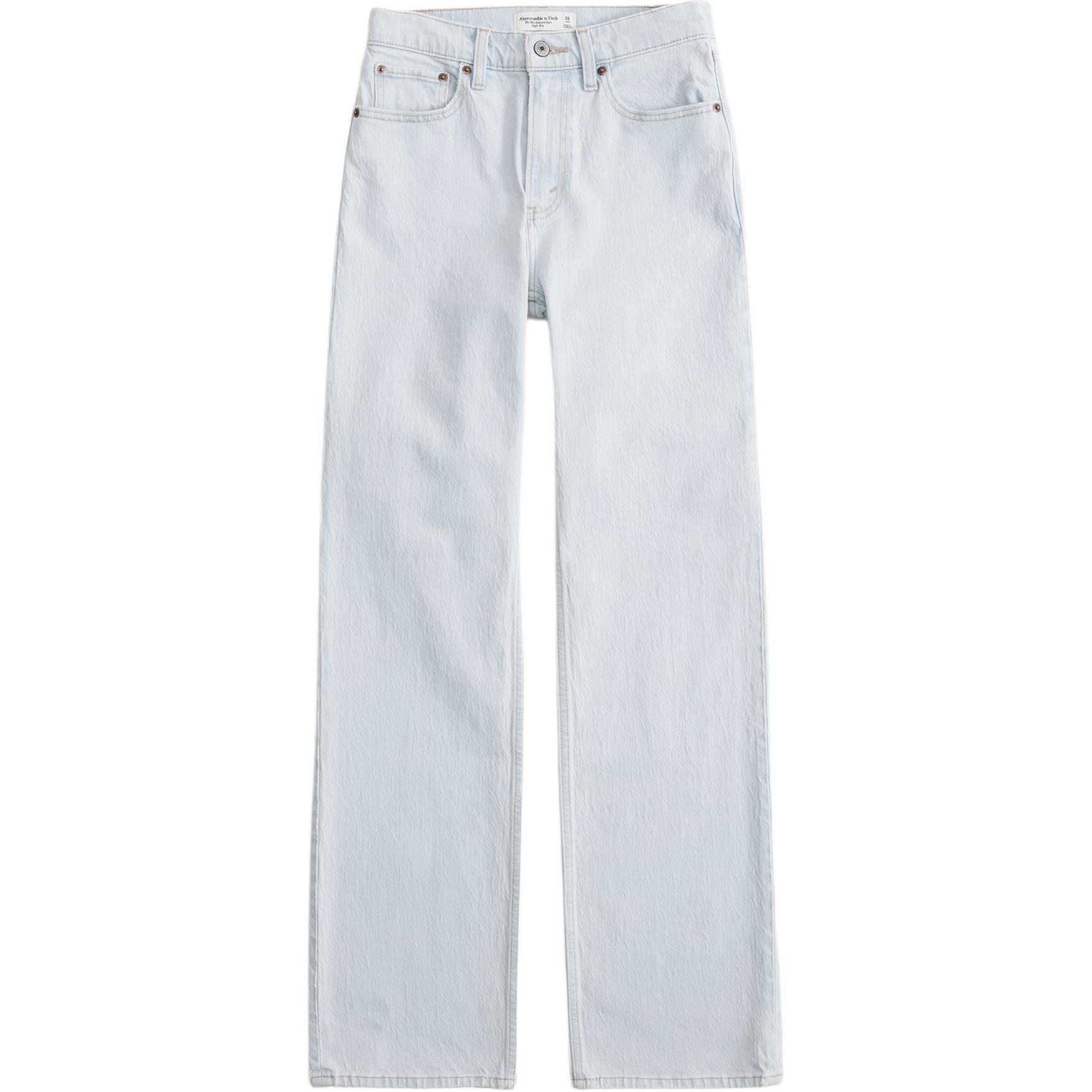 

Abercrombie＆Fitch Джинсы женские светло-голубые