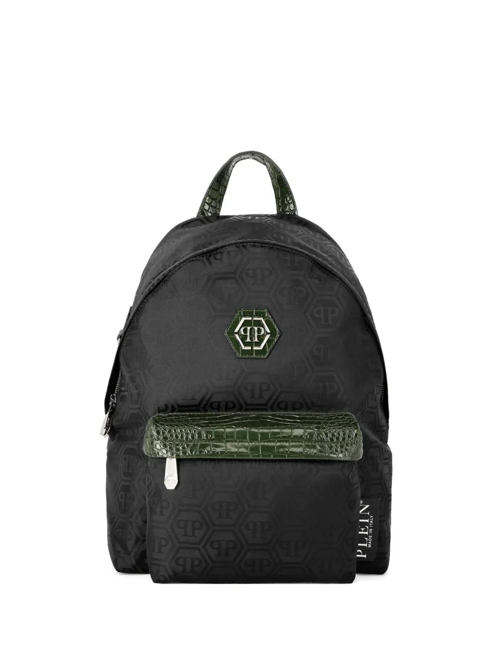 

Рюкзак с монограммой Philipp Plein, черный
