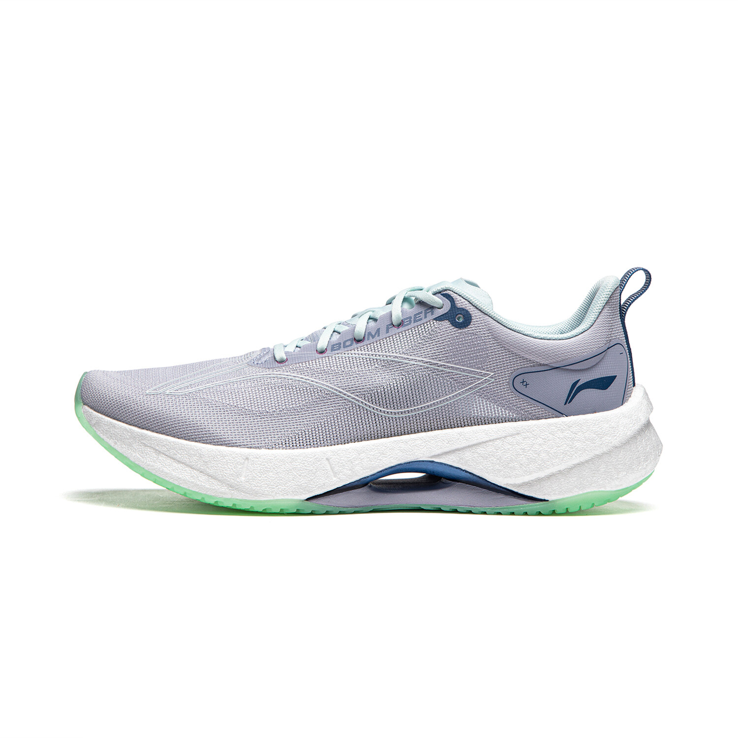

Кроссовки Super Light 21 женские с низким верхом, фиолетовые, дымчато-синие Lining