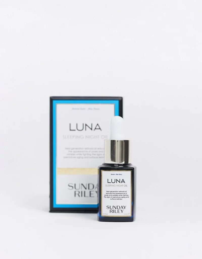 

Sunday Riley Luna Sleeping Night Oil Ретинол и ночное масло для лица с пижмой синей крылатой 15 мл