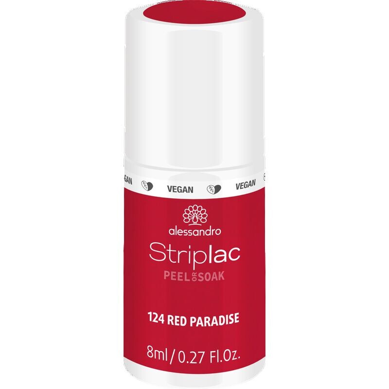 

STRIPLAC PEEL OR SOAK RED PARADISE – ВЕГАНСКИЙ Alessandro, 8 ml