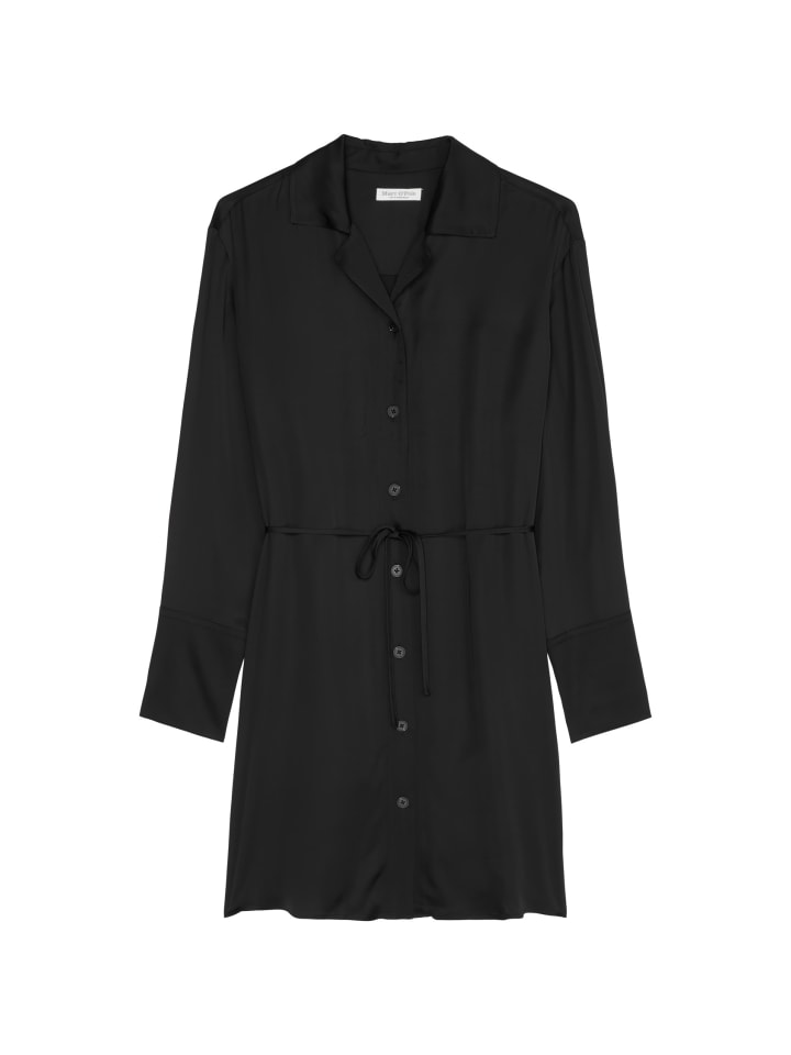 

Платье до колена Marc O'Polo Hemdblusenkleid straight, черный