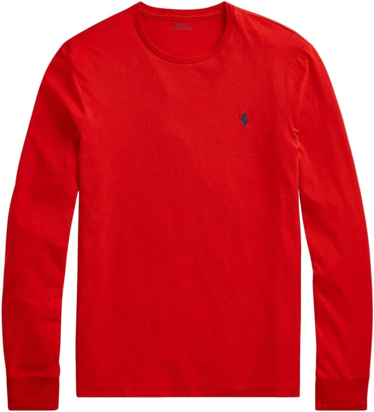 

POLO RALPH LAUREN Мужская футболка с длинным рукавом Classic Fit Soft Touch, Basic Red., Красный, POLO RALPH LAUREN Мужская футболка с длинным рукавом Classic Fit Soft Touch, Basic Red.