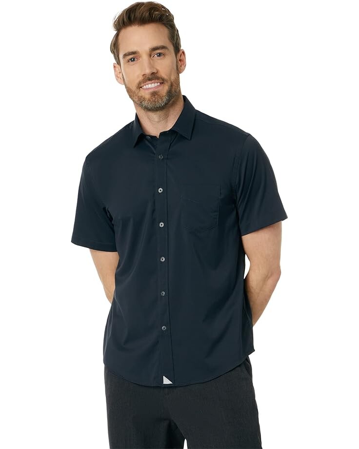 

Рубашка UNTUCKit Gironde Short Sleeve, черный