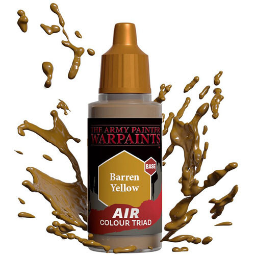 

Аксессуары Army Painter Warpaint Air: Barren Yellow (18ml)