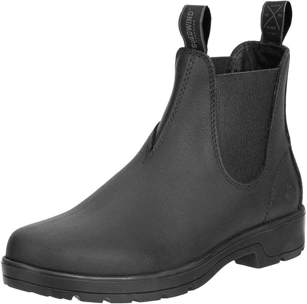Ботинки для активного отдыха ручной работы из натуральной кожи Suedwind Footwear, черный