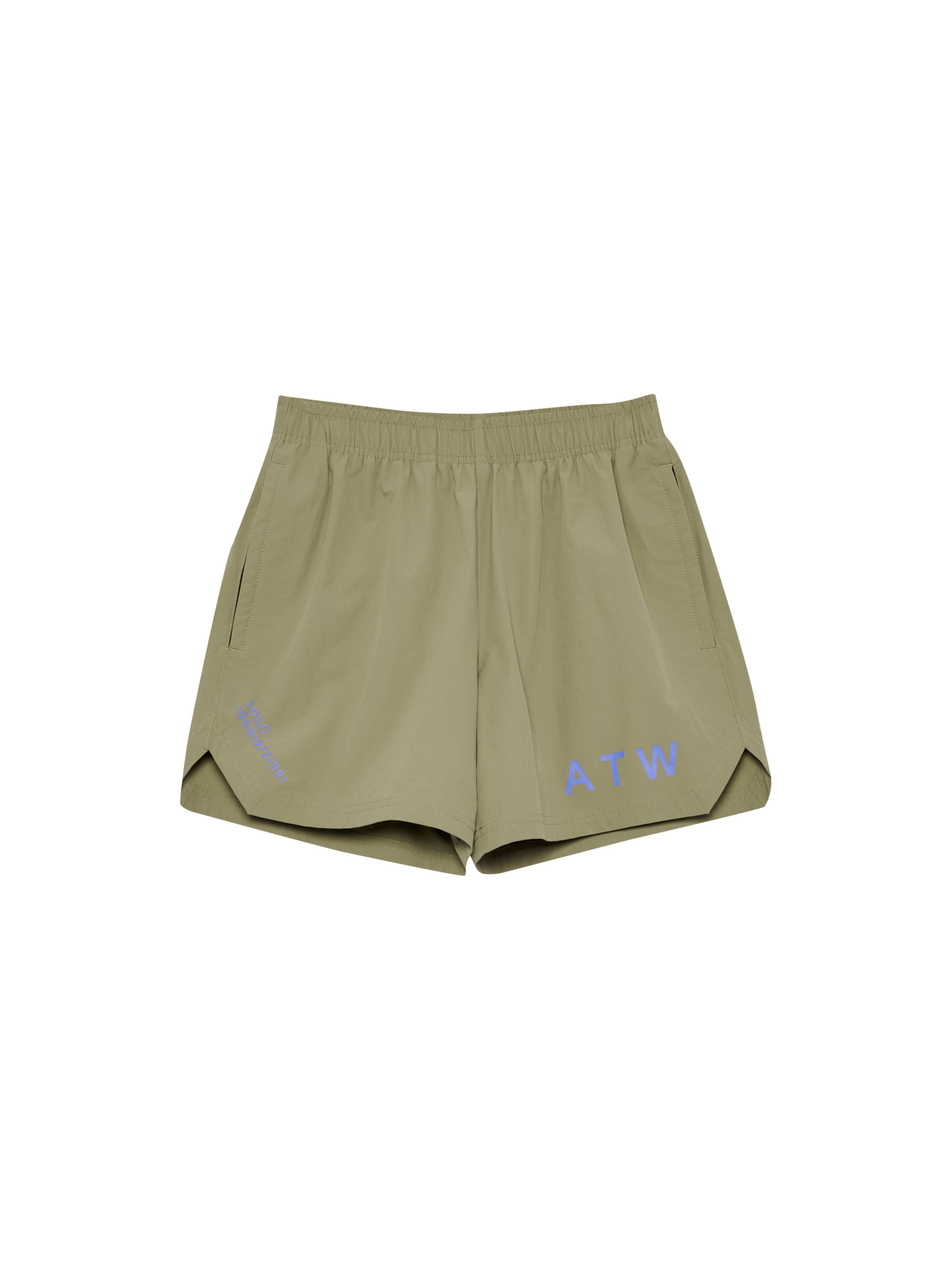 

HALO Широкие шорты в пастельно-зеленом цвете