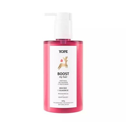 

Восстанавливающий кондиционер Bounce My Hair Boost с протеинами 300 мл, Yope