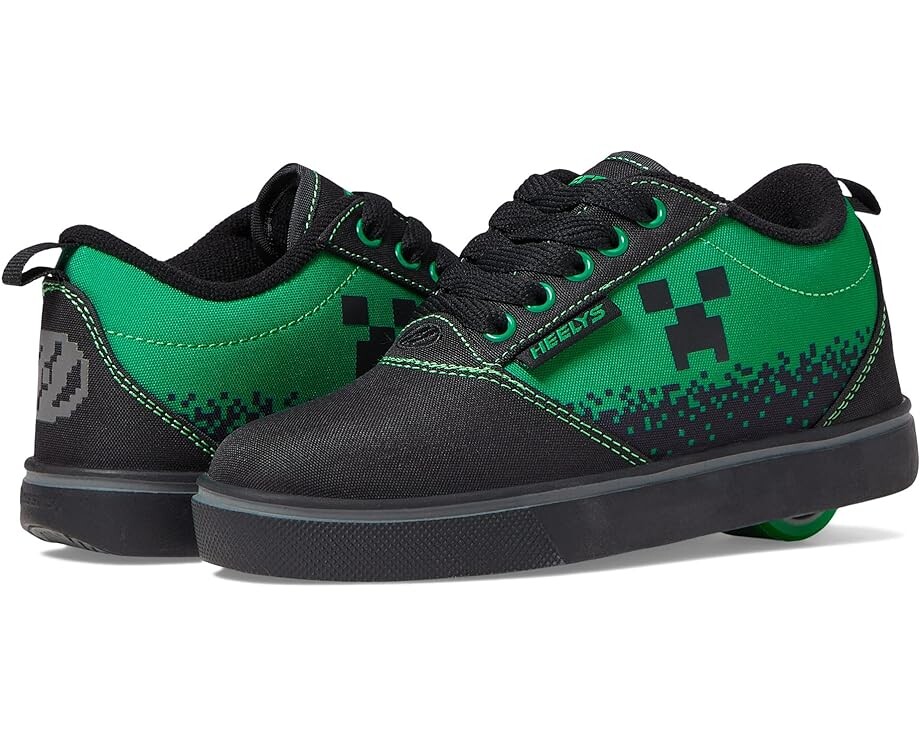 

Кроссовки Heelys Pro 20 Minecraft, цвет Black/Neon Green