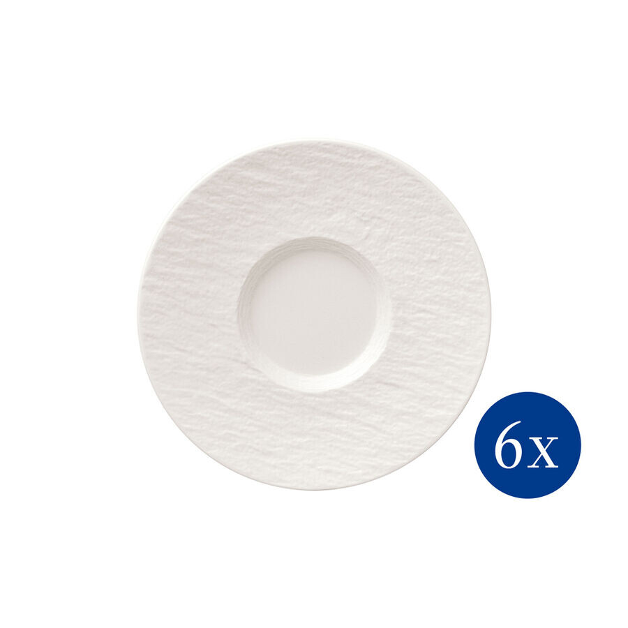 

Мануфактурное блюдце Rock blanc, 15см Villeroy & Boch, белый