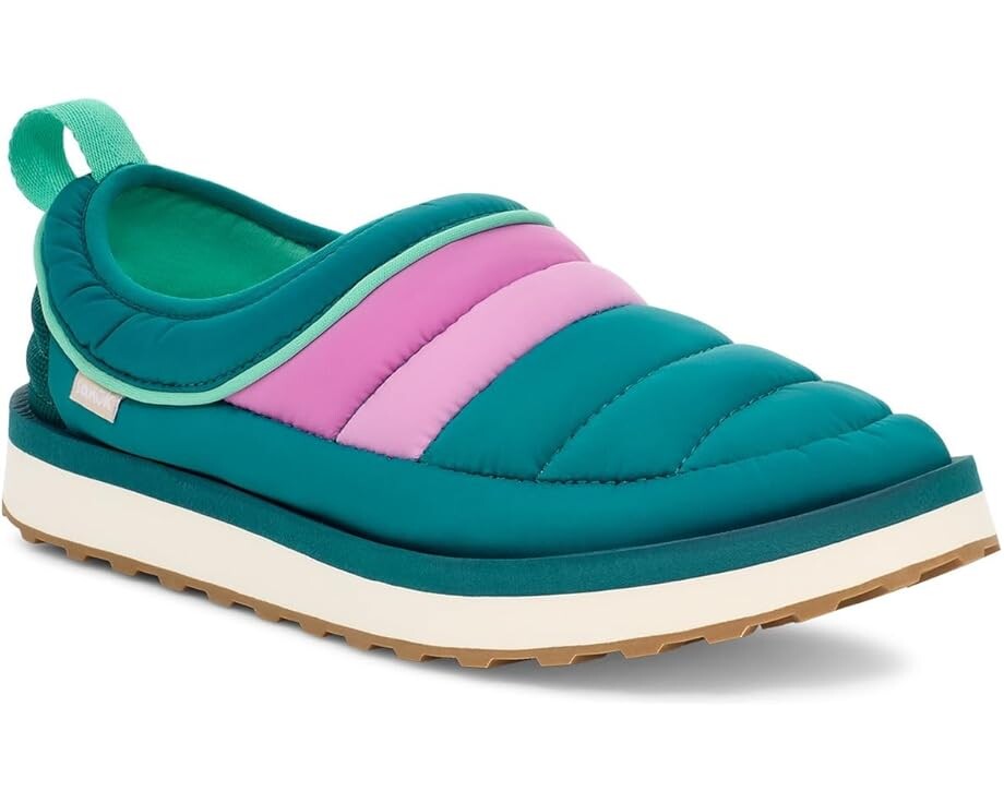 Лоферы Sanuk Puffy Chiller Low 2, цвет Deep Lake