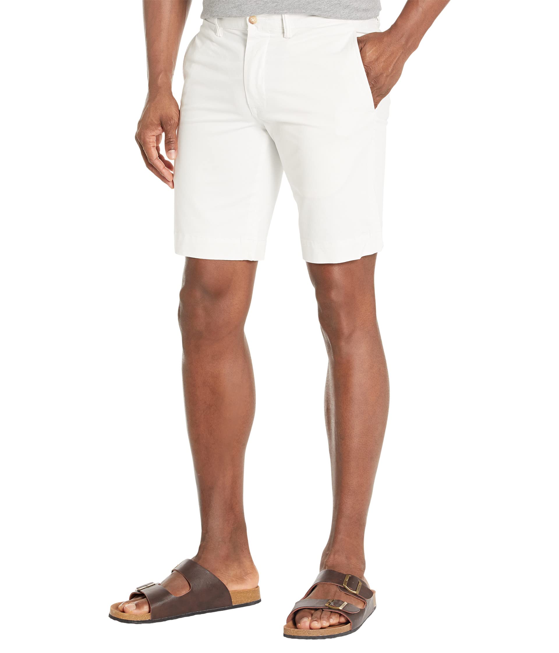 

Шорты Polo Ralph Lauren 9.5" Stretch Slim Fit Shorts, белый