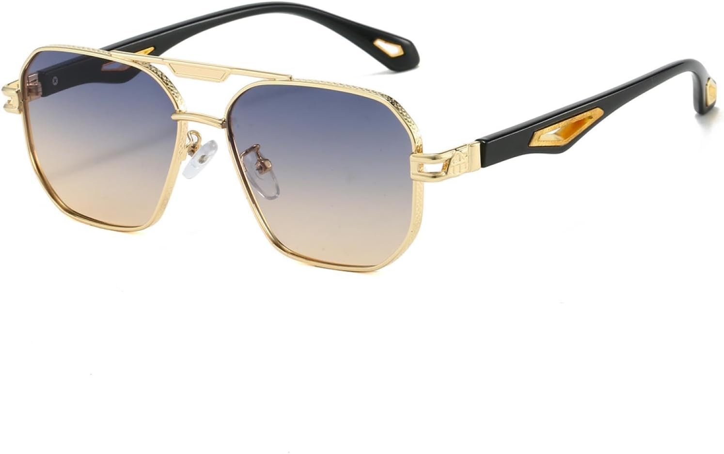 

Солнцезащитные очки с защитой от УФ-излучения UV400 | Женские и мужские градиентные очки с двойной перемычкой | Линзы конфетных цветов для занятий спортом на открытом воздухе и вождения DSVIGF, 01