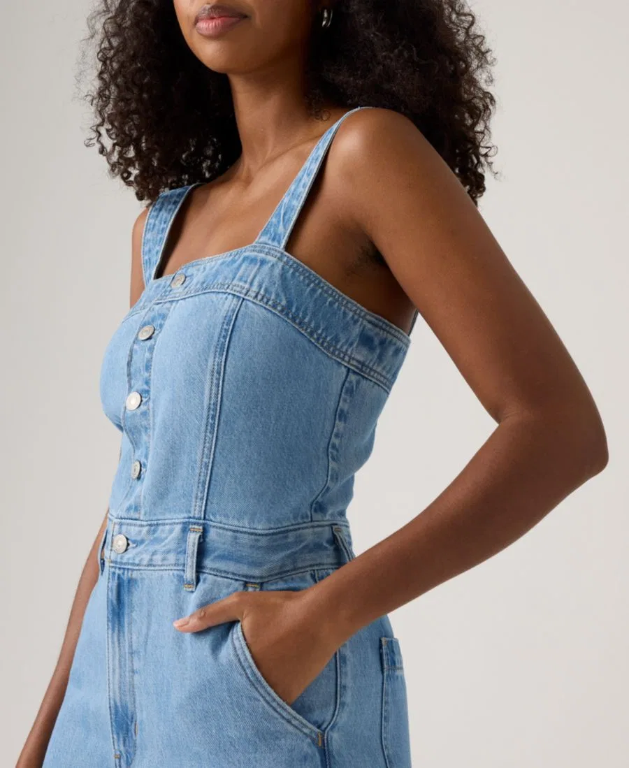 Женский комбинезон Drea с квадратным вырезом и пуговицами спереди Levi'S — фото 4