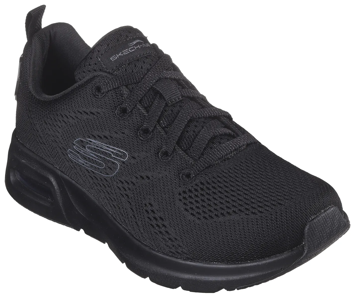 

Кроссовки Skechers "SKECH-AIR COURT SLICK AVENUE", подходят для машинной стирки, повседневная обувь, полуботинки, туфли на шнуровке, черный