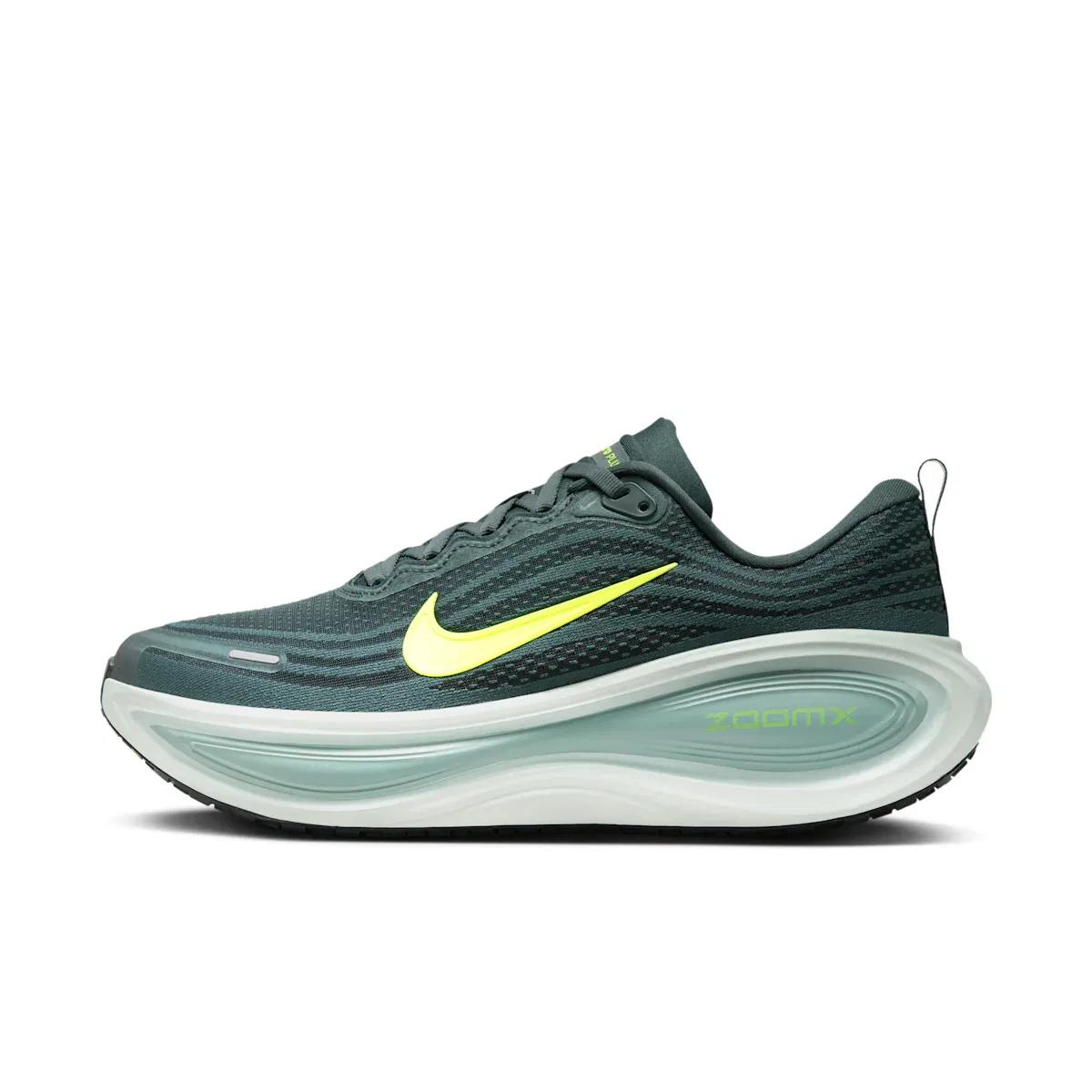 Мужские кроссовки для бега по шоссе Vomero Plus Nike, зеленый