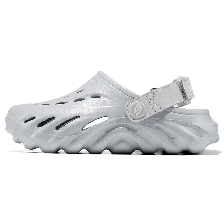 Сандалии детские дышащие Skechers Kids Foamies серые — фото 3