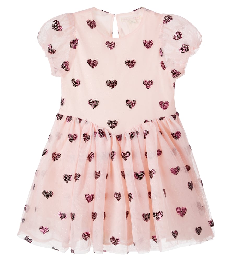 

Платье из тюля с пайетками Heartlily Konges Sløjd, Amour Plum