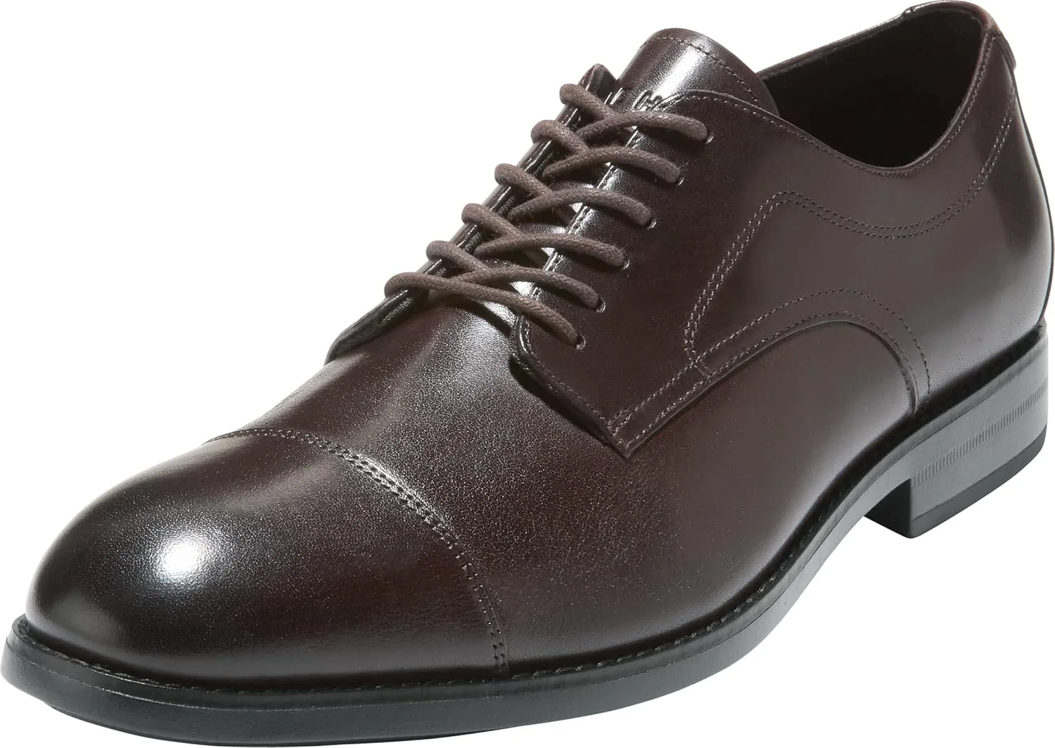 Мужские оксфорды Cole Haan Harmon Grand Cap Toe, черный/шоколадный