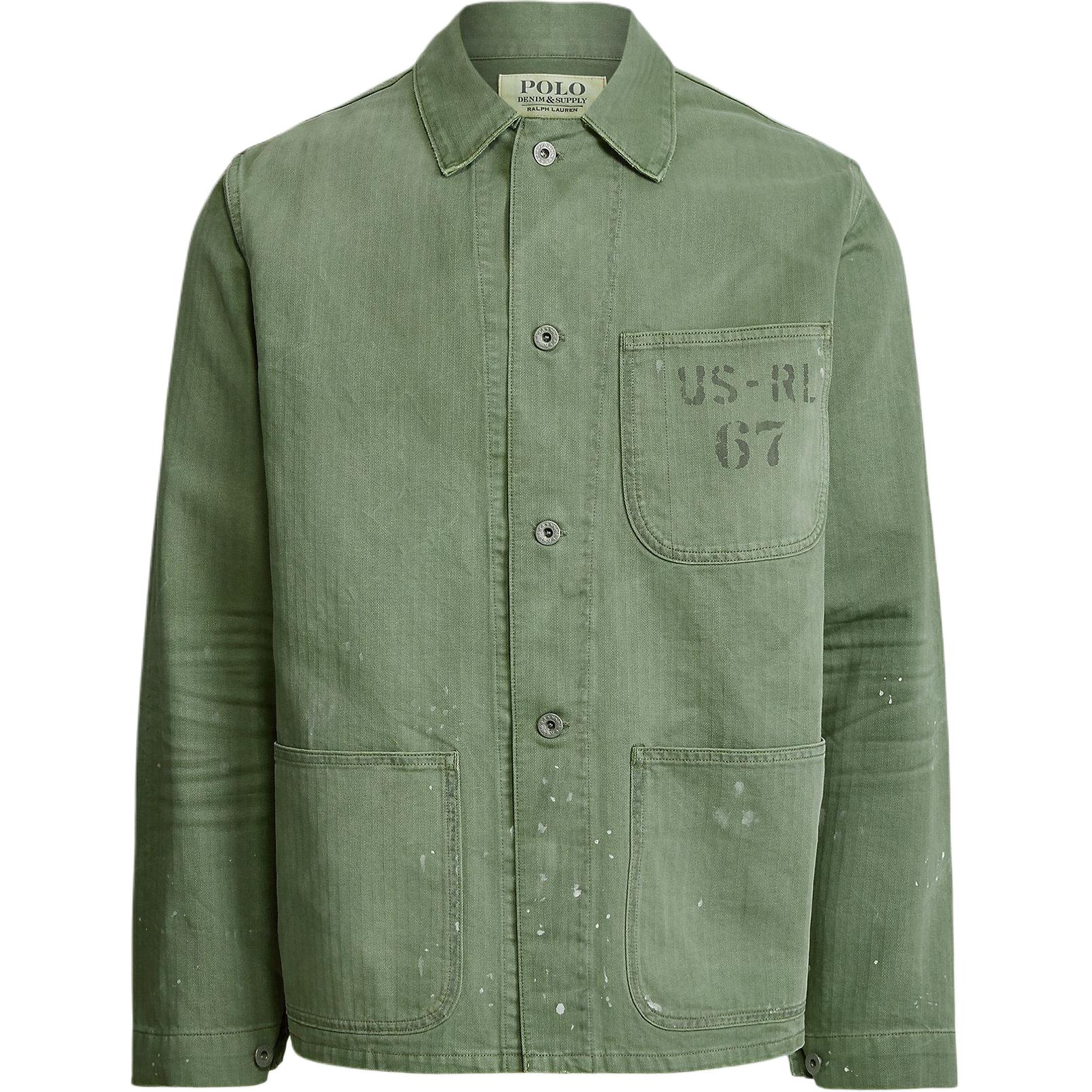 Polo Ralph Lauren Куртка армейского зеленого цвета, Army Green — фото 3