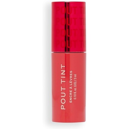 Тинт для губ Pout Tint Легкий увлажняющий тинт для губ с блеском и финишем Sweetie Coral 3 мл Makeup Revolution — фото 3