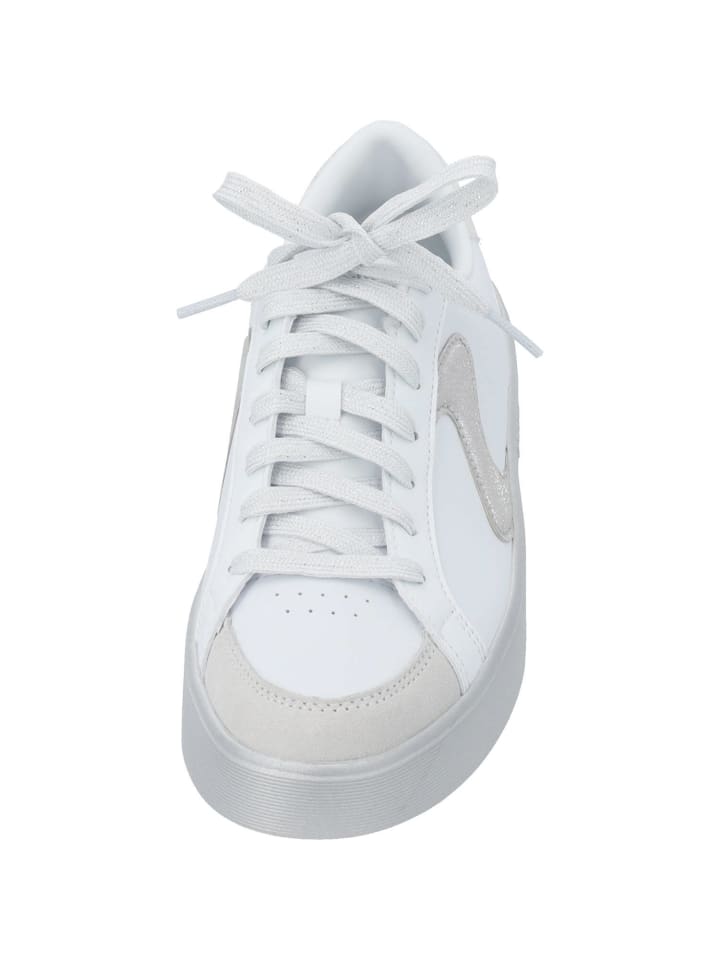 Элегантные туфли на шнуровке Skechers, цвет white/silver trim — фото 4