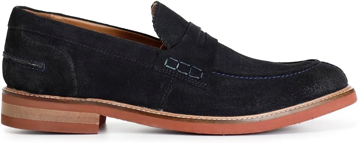 Туфли CAFèNOIR C1XM6005 MOKASIN AUS Wildleder, Navy