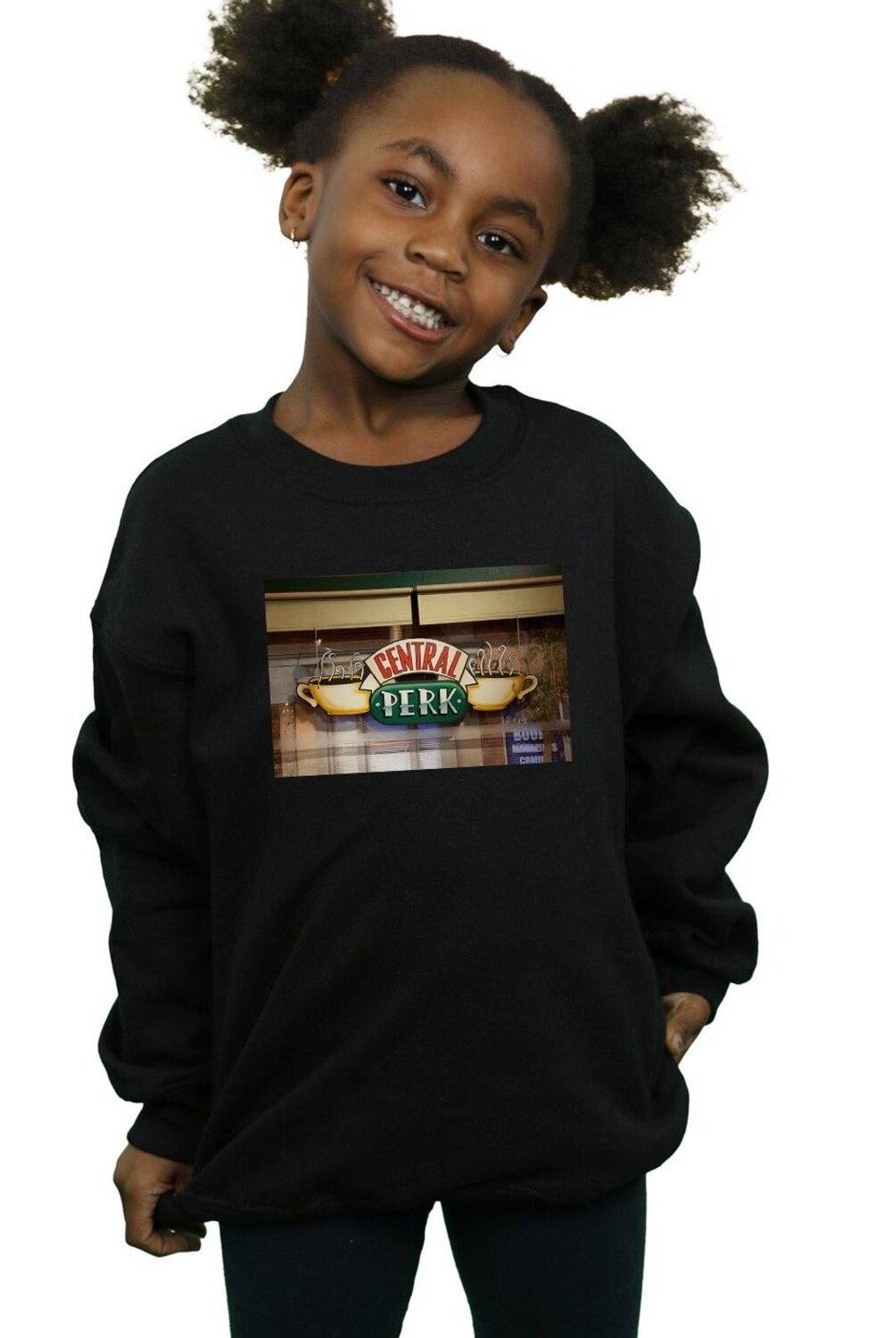 

Толстовка Central Perk с фотографией Friends, черный