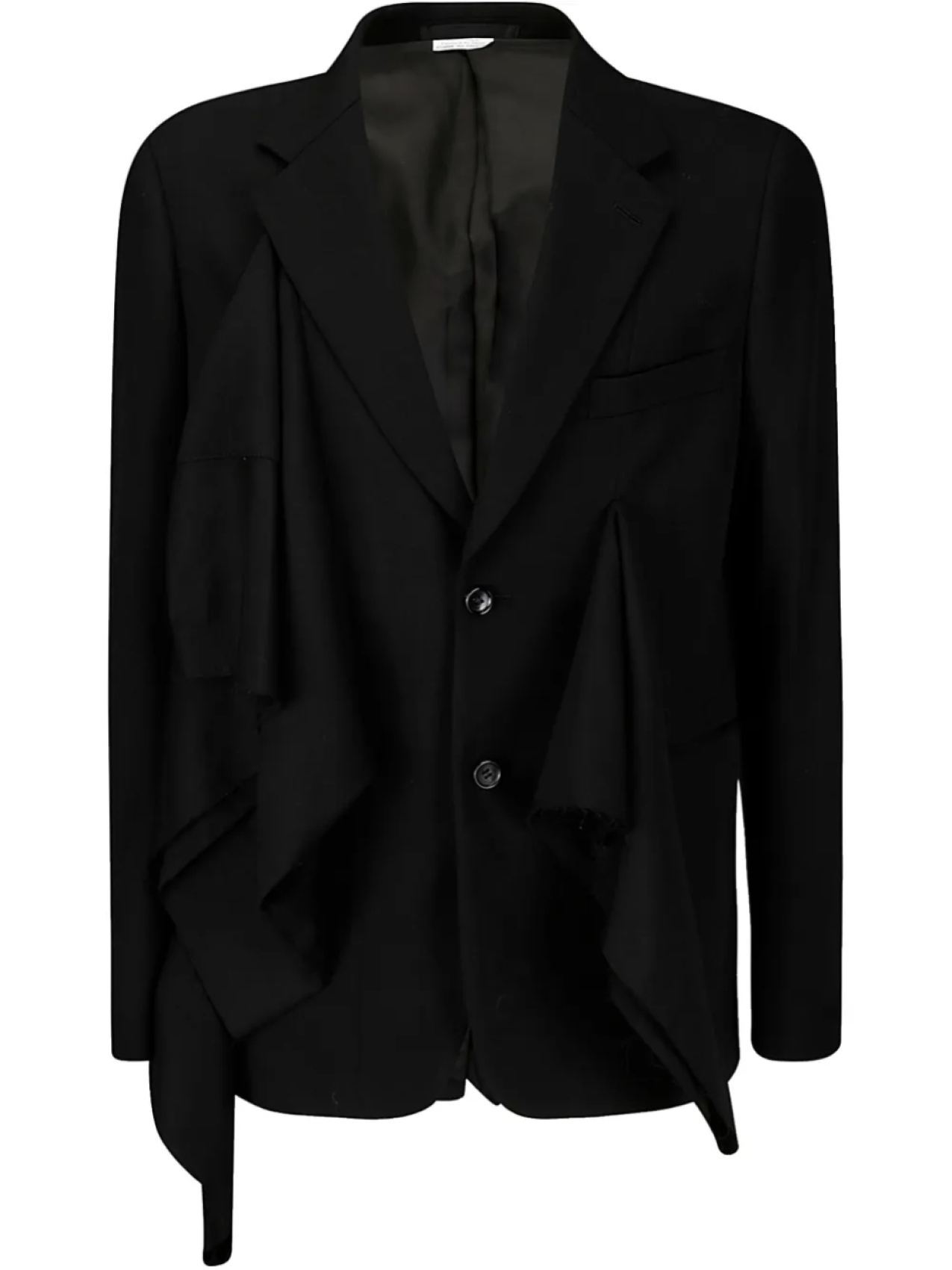 

Куртка асимметричного кроя Comme des Garçons Homme Plus, черный
