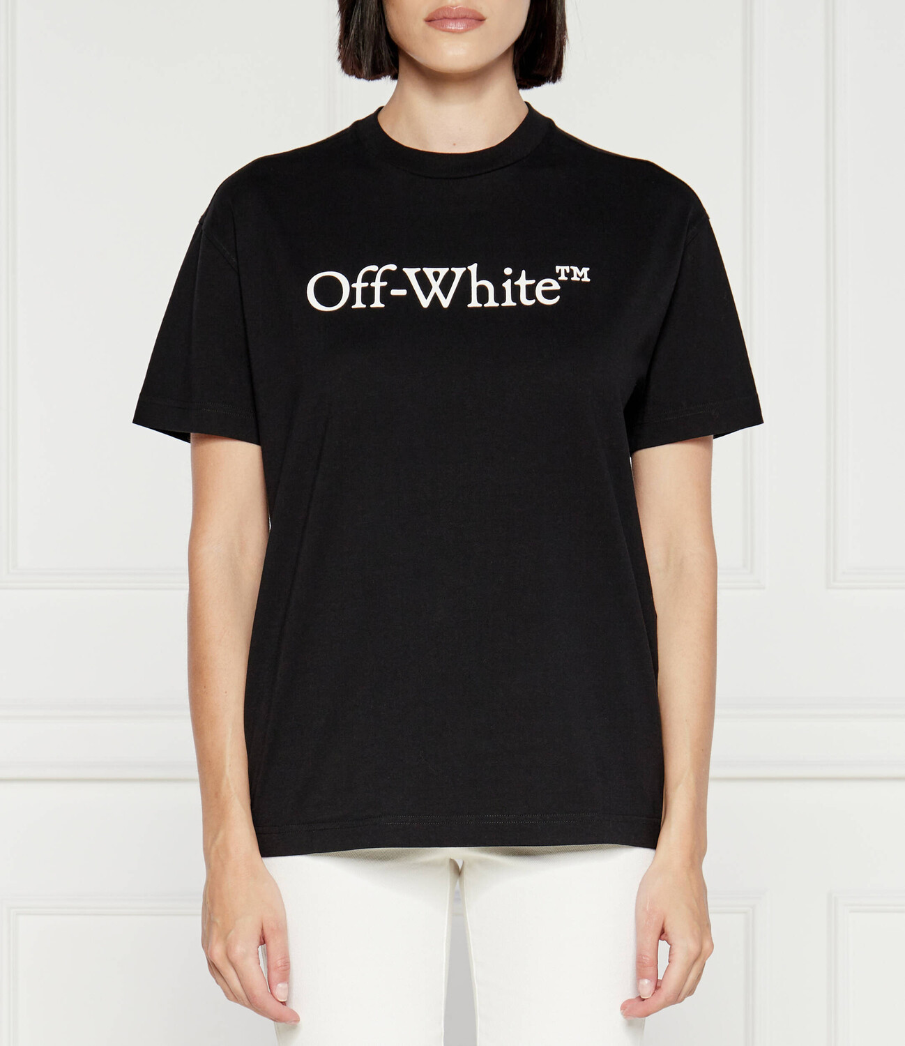 

Футболка OFF-WHITE BOOKISH Relaxed fit, черный