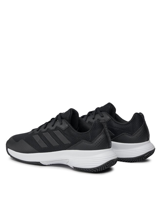 Теннисные кроссовки Gamecourt 2.0 Tennis IG9567 Adidas, черный — фото 3