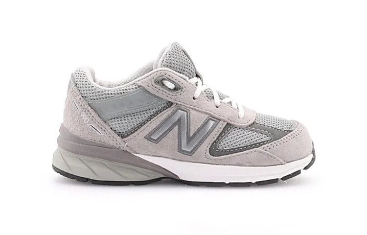 Кроссовки детские New Balance 990 V5 серые — фото 4