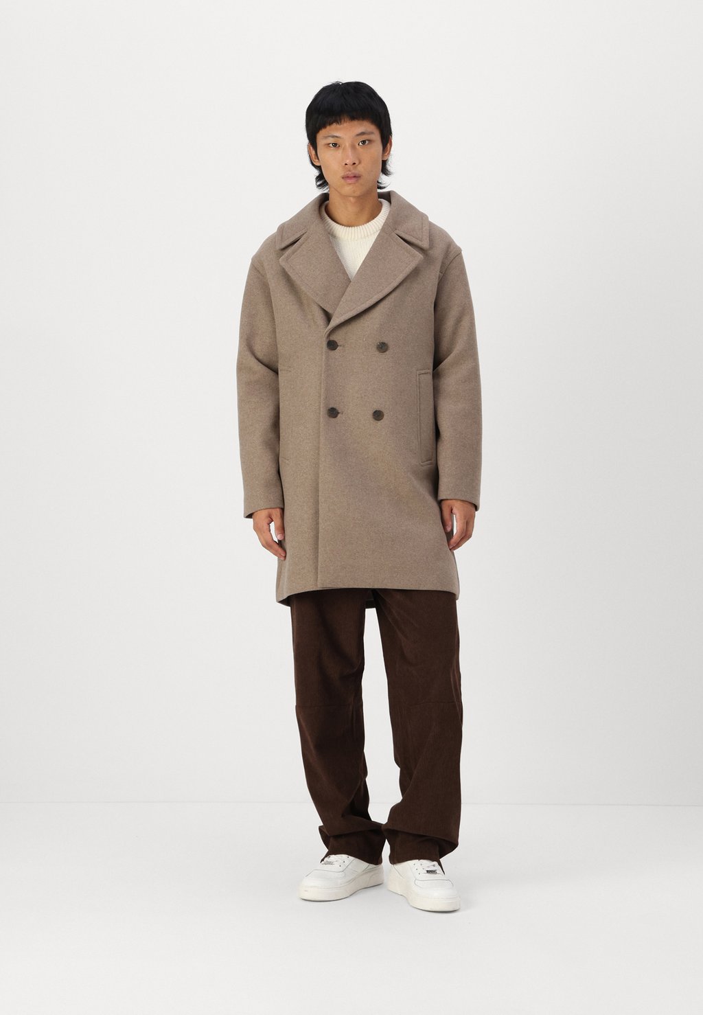 

Короткое пальто BLUORLANDO Jack & Jones PREMIUM, коричневый
