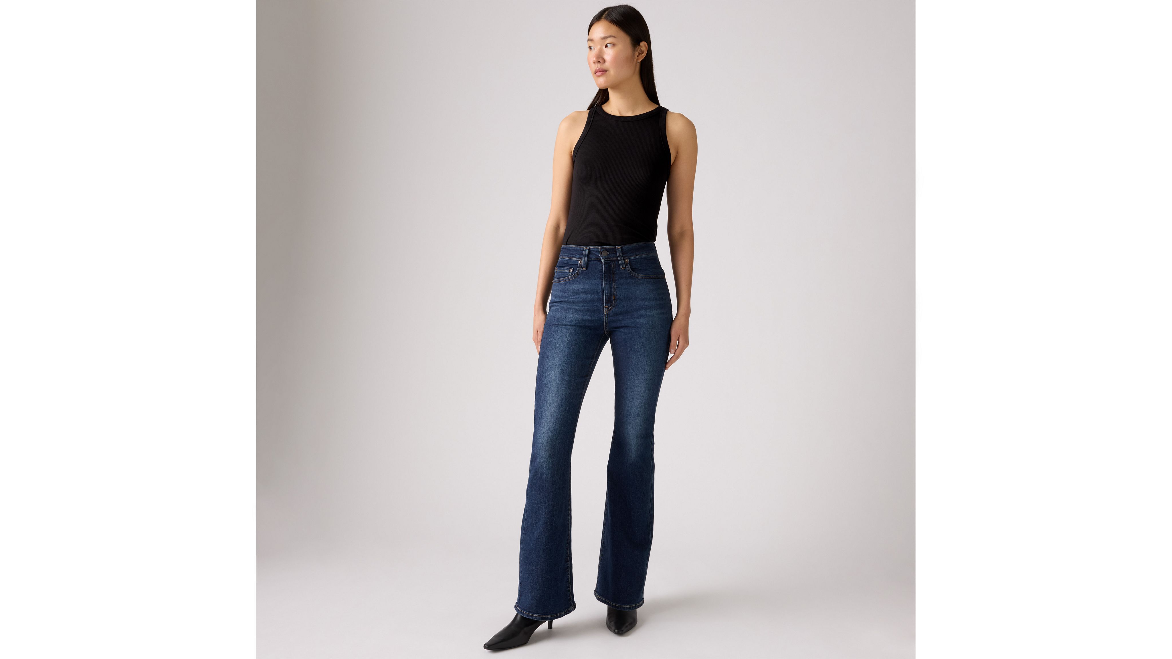 

Женские джинсы-клеш с высокой талией 726 Levi's, Eternal Indigo - Dark Wash