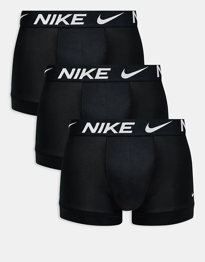 

Комплект из 3 трусов-боксеров Nike Dri-Fit Essential Microfibre черного цвета