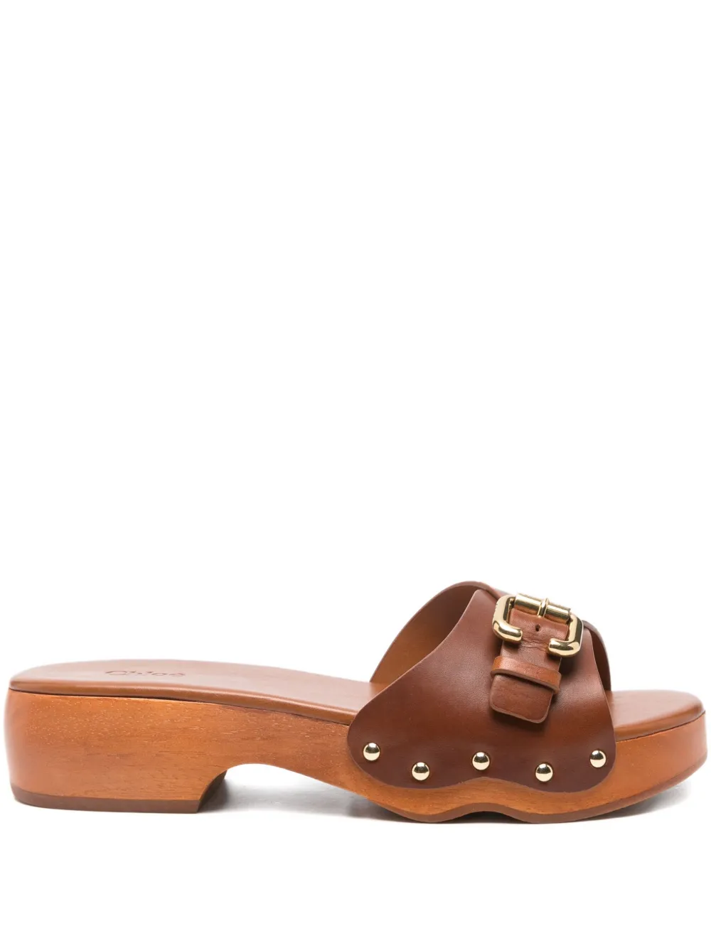 Босоножки Jeanette 40 CHLOÉ, коричневый