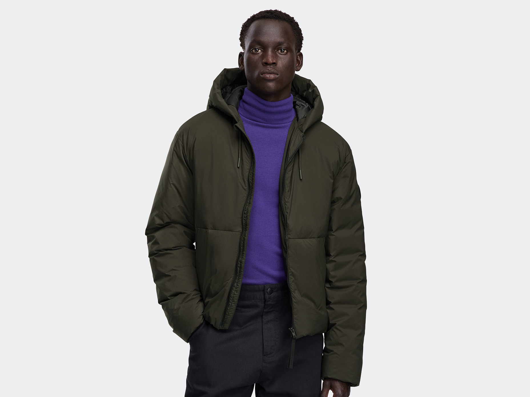 

Куртка Canada Goose Lodge Hooded Black Label, Volcano