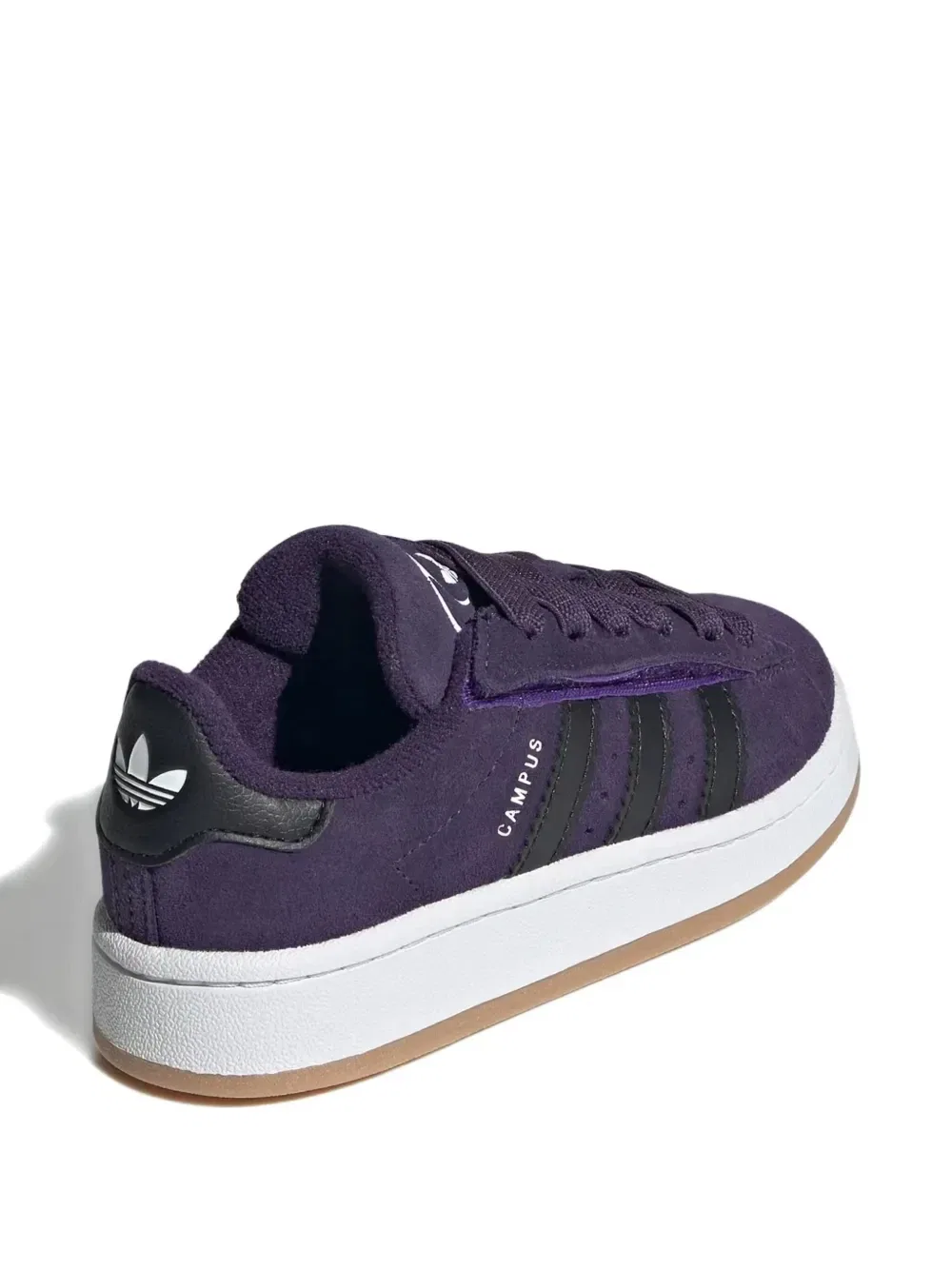 Кроссовки Campus 00s из кожи Adidas Kids, фиолетовый — фото 3