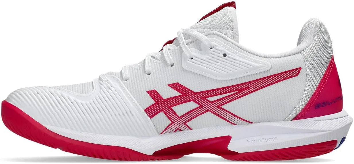 Кроссовки теннисные ASICS Solution Speed FlyteFoam 3, White Bright Rose — фото 4