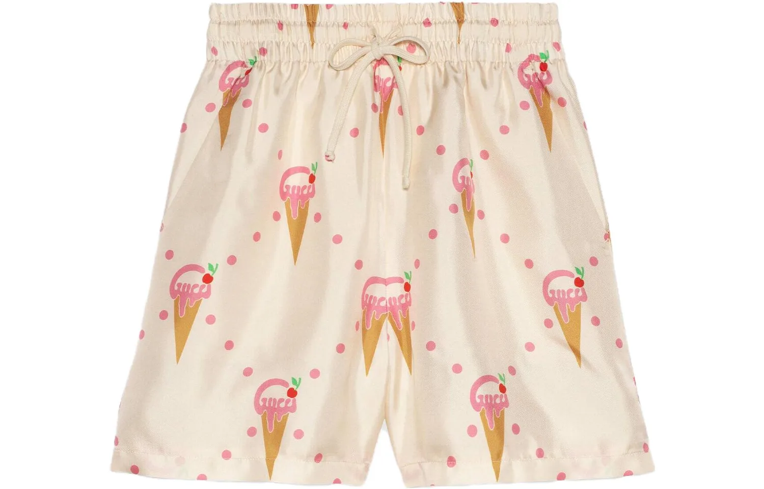 Шорты женские Gucci Casual, Regular Edition, Ivory White