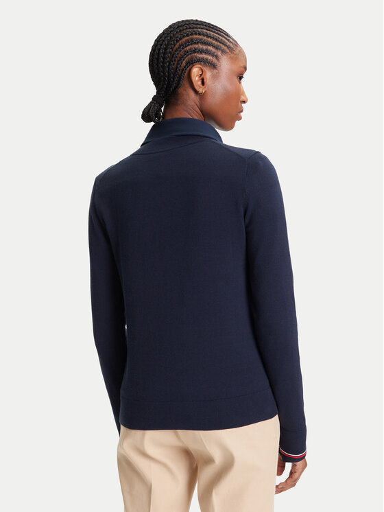 Свитер обычного кроя WW0WW44984 Tommy Hilfiger, синий — фото 3