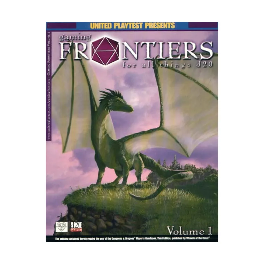 

Журнал Gaming Frontiers #1, Gaming Frontiers Magazine (d20)