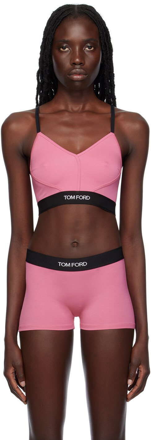 

Розовый фирменный бюстгальтер TOM FORD