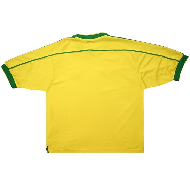 Джерси Nike Brazil 1998 Reissue Jersey Varsity Maize/Pine Green/Lucky Green, желтый — фото 2